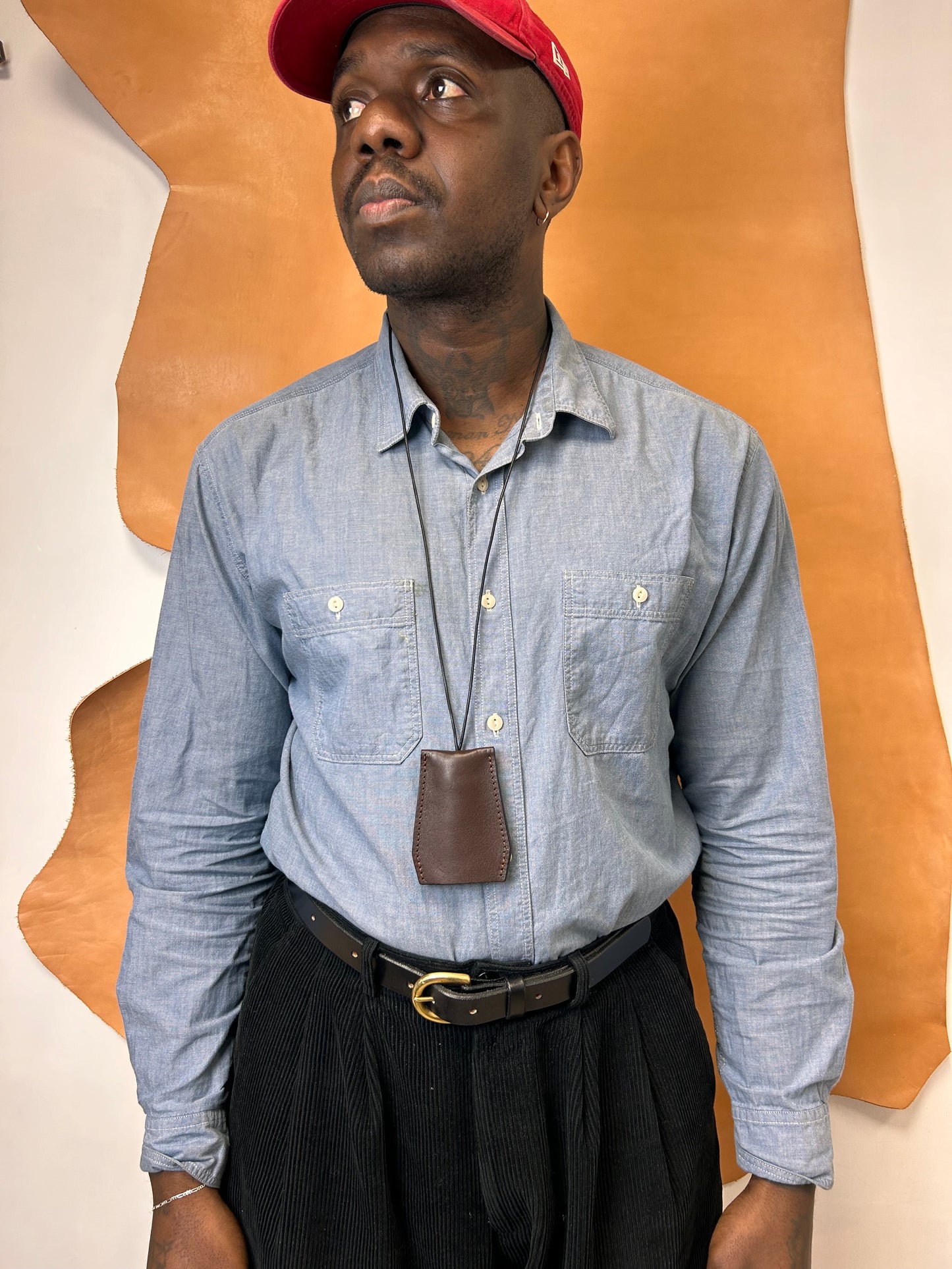Key Fob | Dark brown