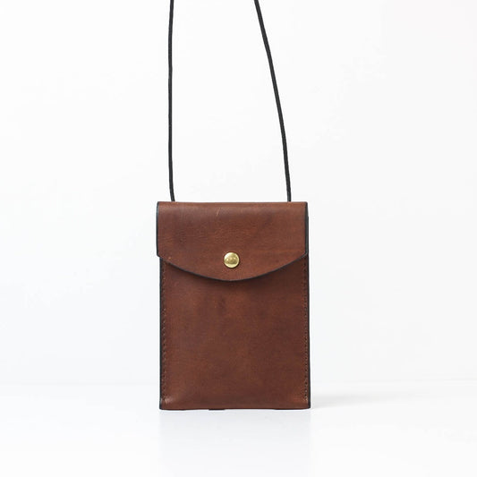 PHONE POUCH T2 |SADDLE LEATHER