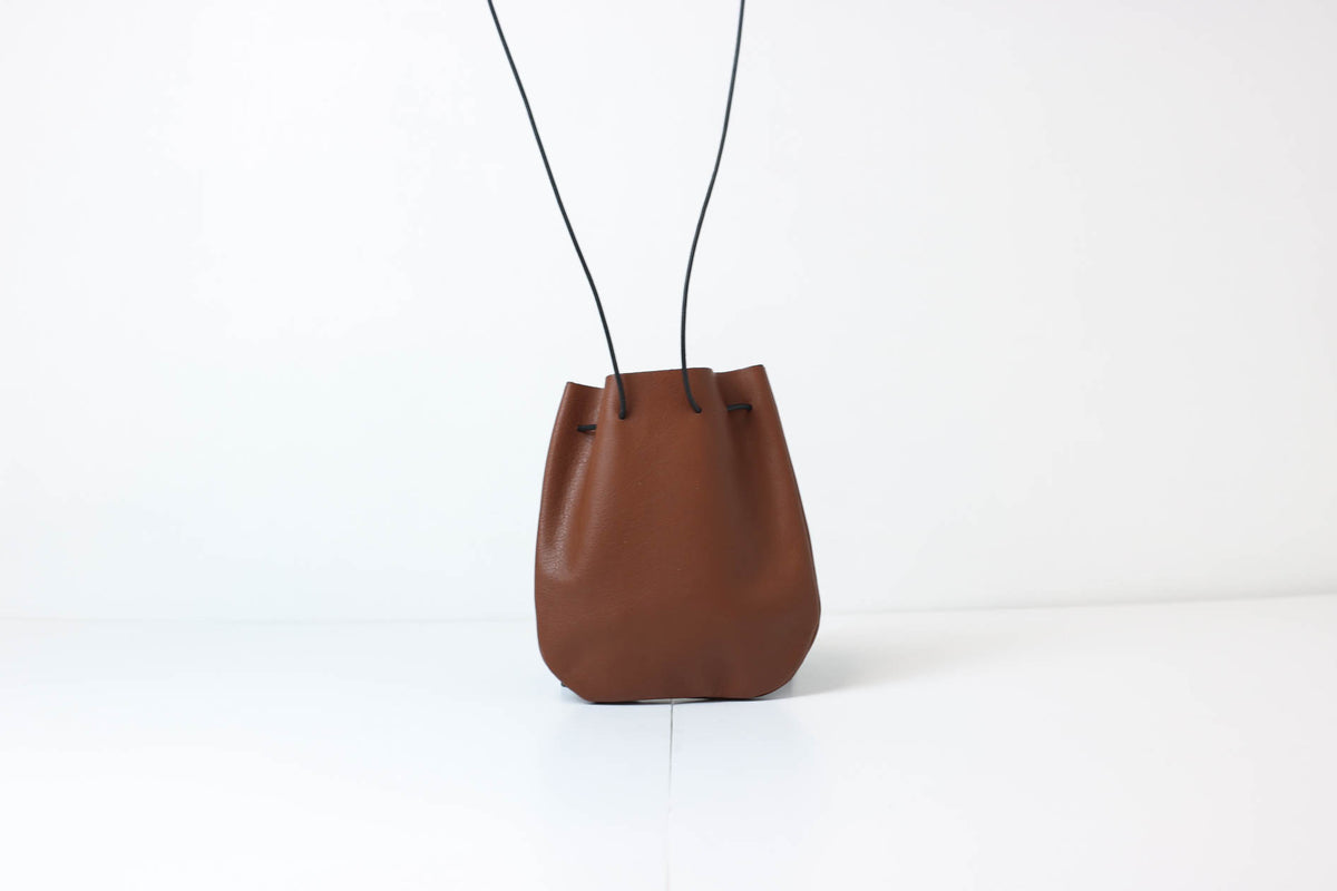 Baggu leather clearance bucket bag