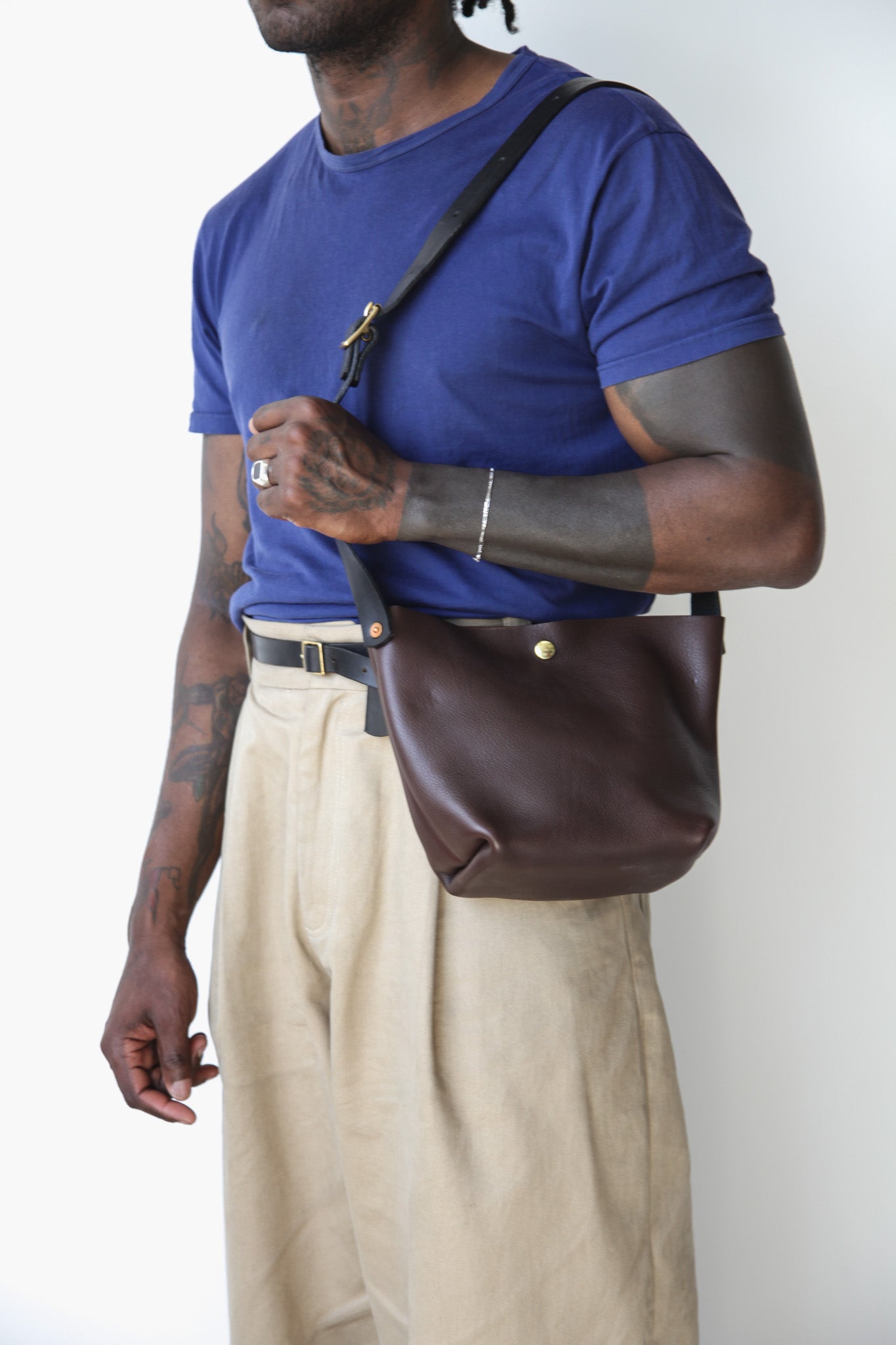 SUNBURY - Leather Crossbody Bag