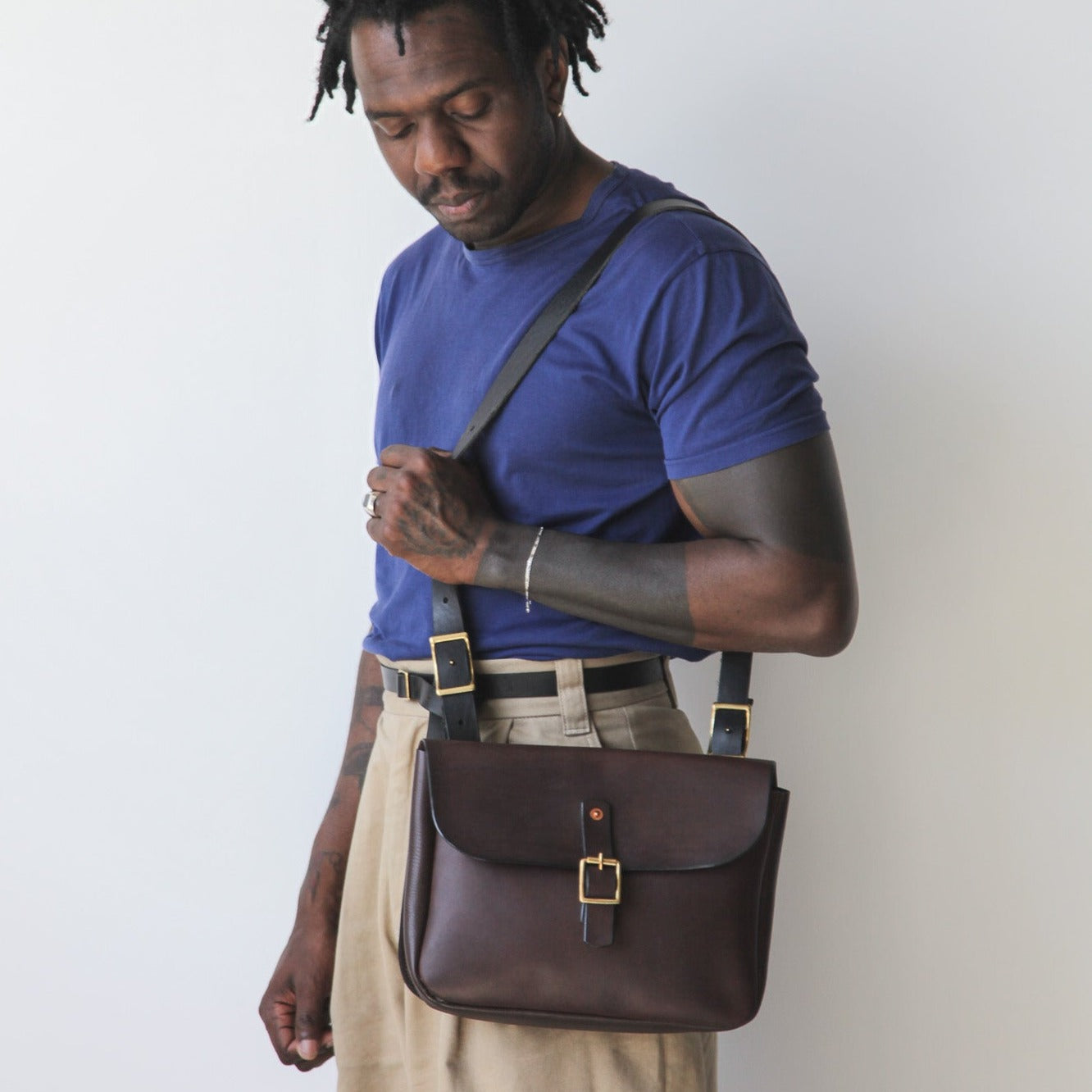 PORTLAND - Leather Crossbody Bag