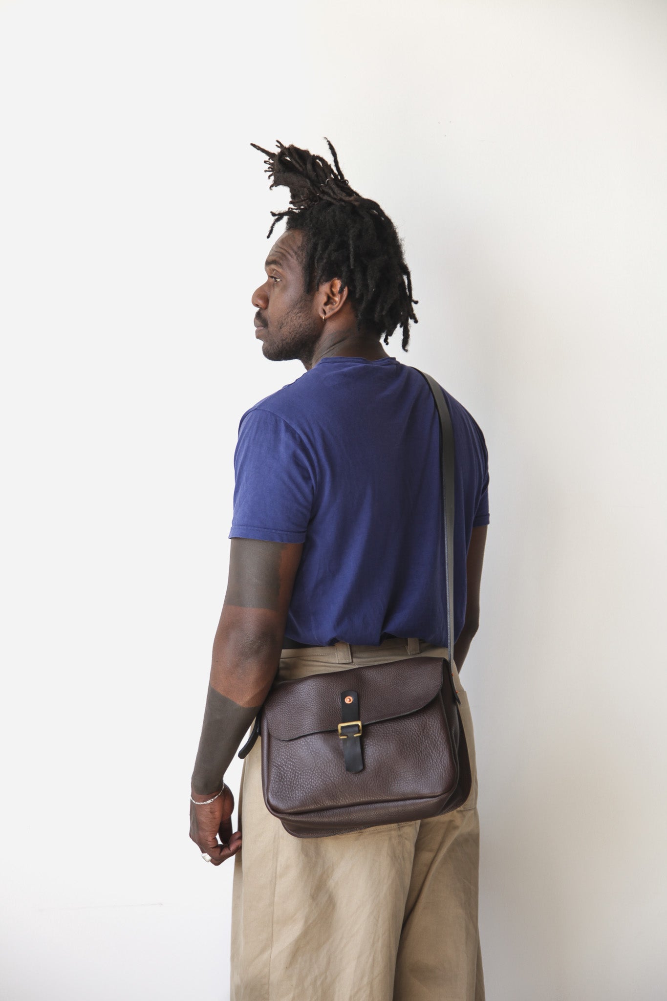 FOULDEN - Leather Crossbody Bag