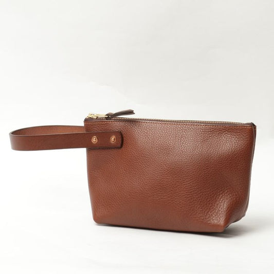 TRAVEL POUCH|SADDLE LEATHER