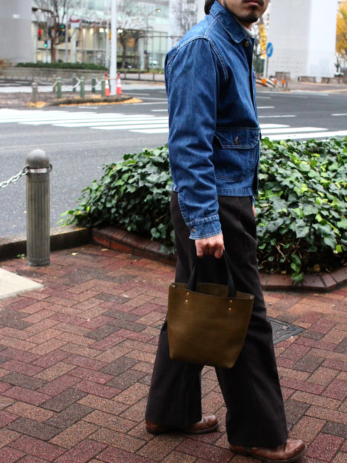 LONE MINI Tote - Leather Bag