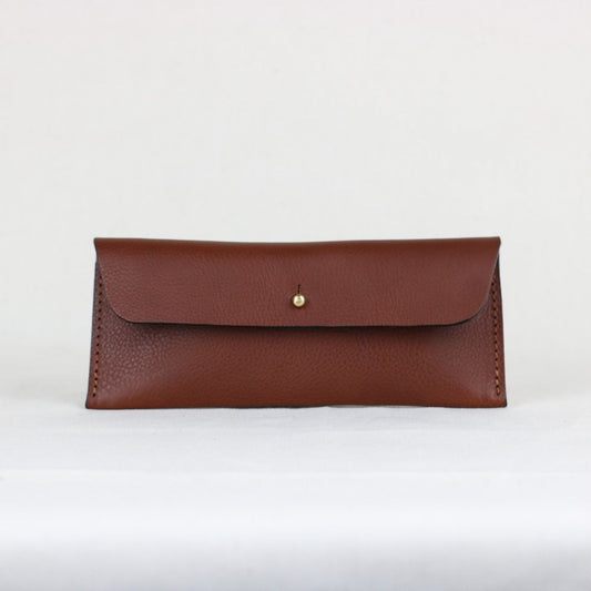GLASSES CASE T1|SADDLE LEATHER