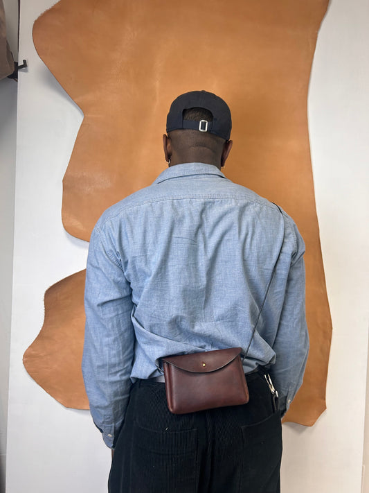 Leia Pouch | Dark brown