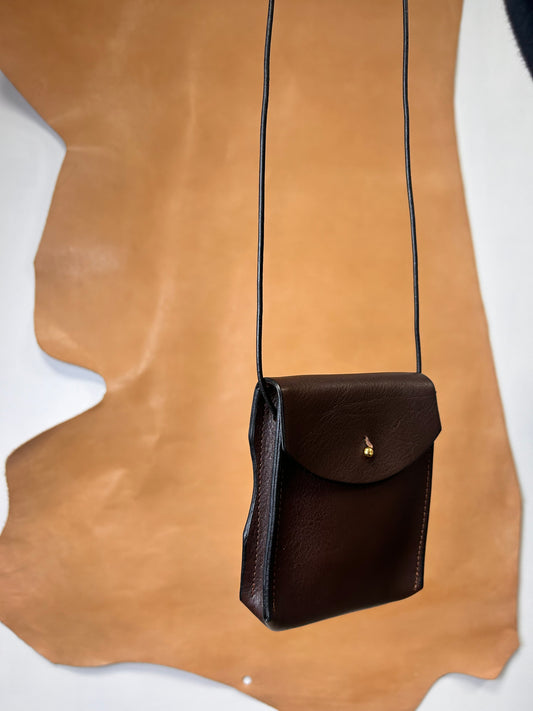 Evening Pouch | Dark brown