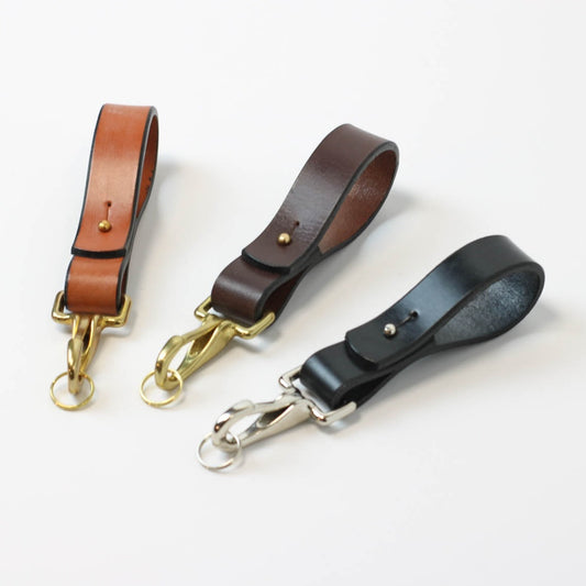 KEYCHAIN |M|BRIDLE LEATHER